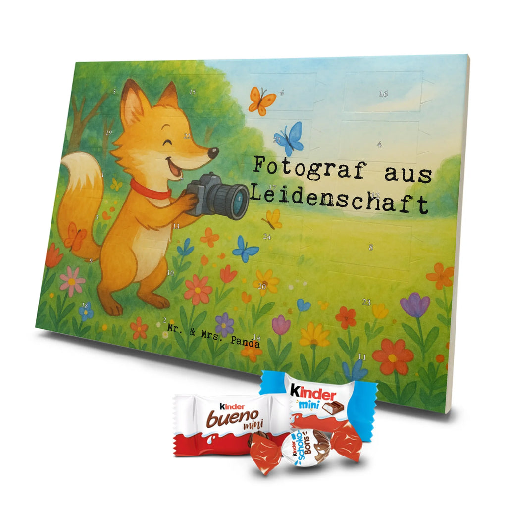 Chocolate advent calendar photographer passion Design gift, promotion, anniversary, retirement, sayings, job start, gift idea, best, farewell gift, profession, passing exam