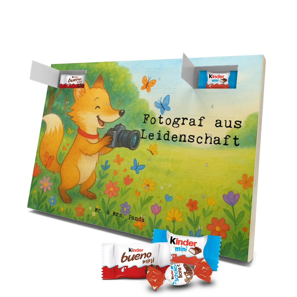 Chocolate advent calendar photographer passion Design gift, promotion, anniversary, retirement, sayings, job start, gift idea, best, farewell gift, profession, passing exam