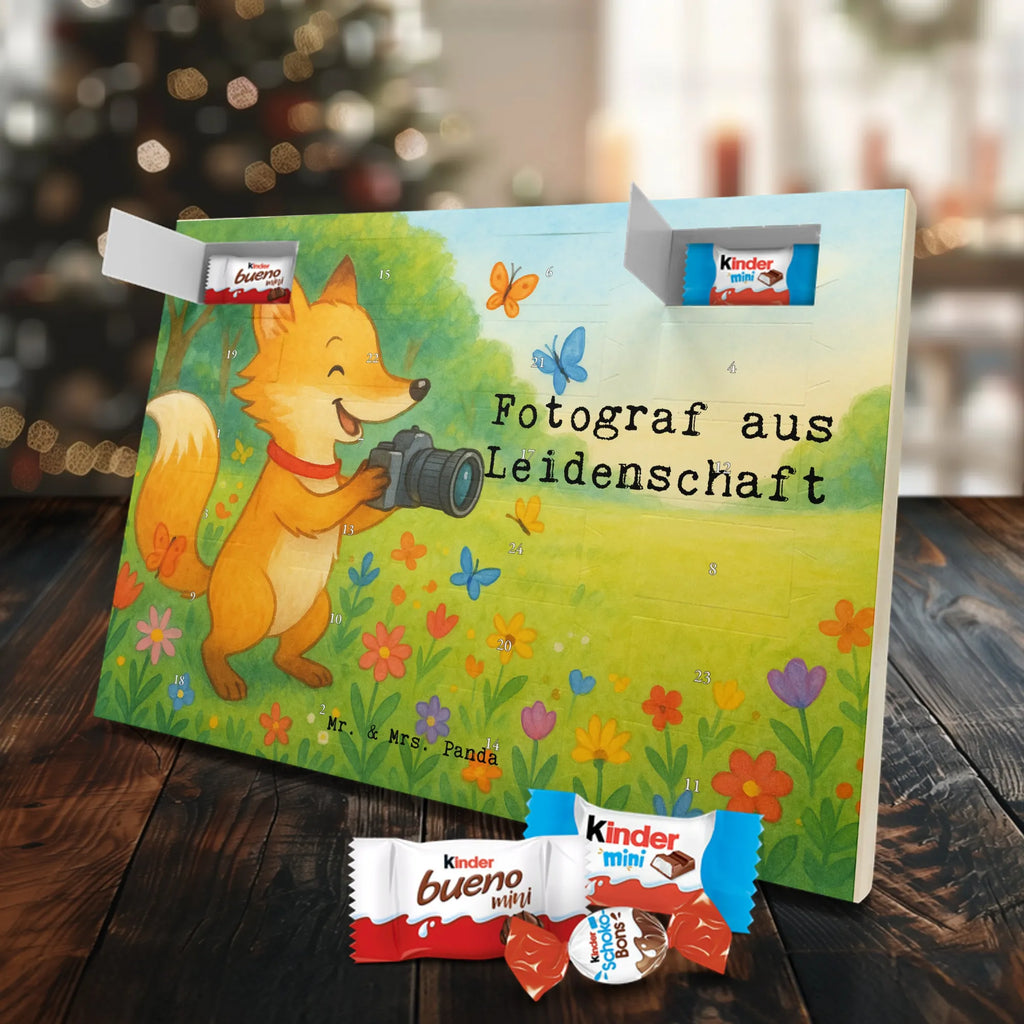 Chocolate advent calendar photographer passion Design gift, promotion, anniversary, retirement, sayings, job start, gift idea, best, farewell gift, profession, passing exam