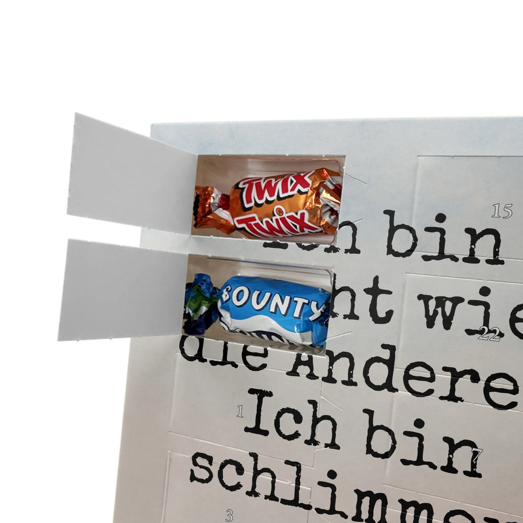 Chocolate advent calendar unicorn Heart Design different, heart, girlfriend present, girlfriend gift, bad girl, evil