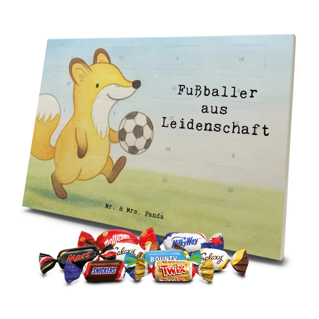 Chocolate advent calendar soccer player Passion Design gift, promotion, anniversary, retirement, sayings, job start, gift idea, best, farewell gift, profession, passing exam
