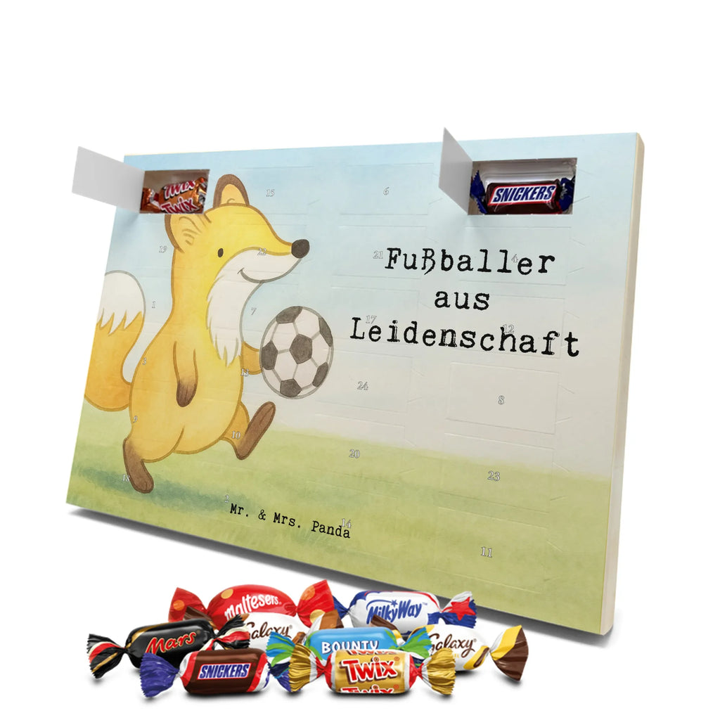 Chocolate advent calendar soccer player Passion Design gift, promotion, anniversary, retirement, sayings, job start, gift idea, best, farewell gift, profession, passing exam