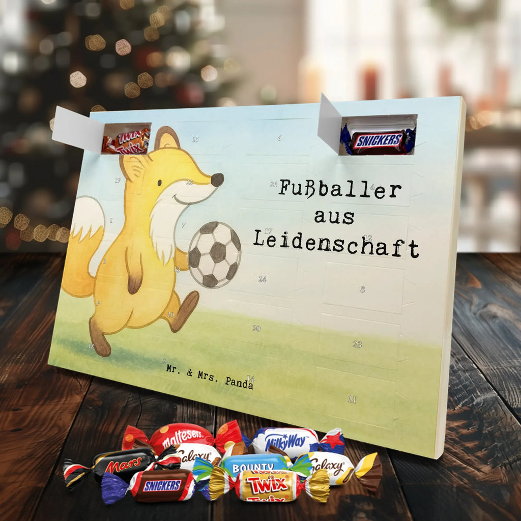 Chocolate advent calendar soccer player Passion Design gift, promotion, anniversary, retirement, sayings, job start, gift idea, best, farewell gift, profession, passing exam
