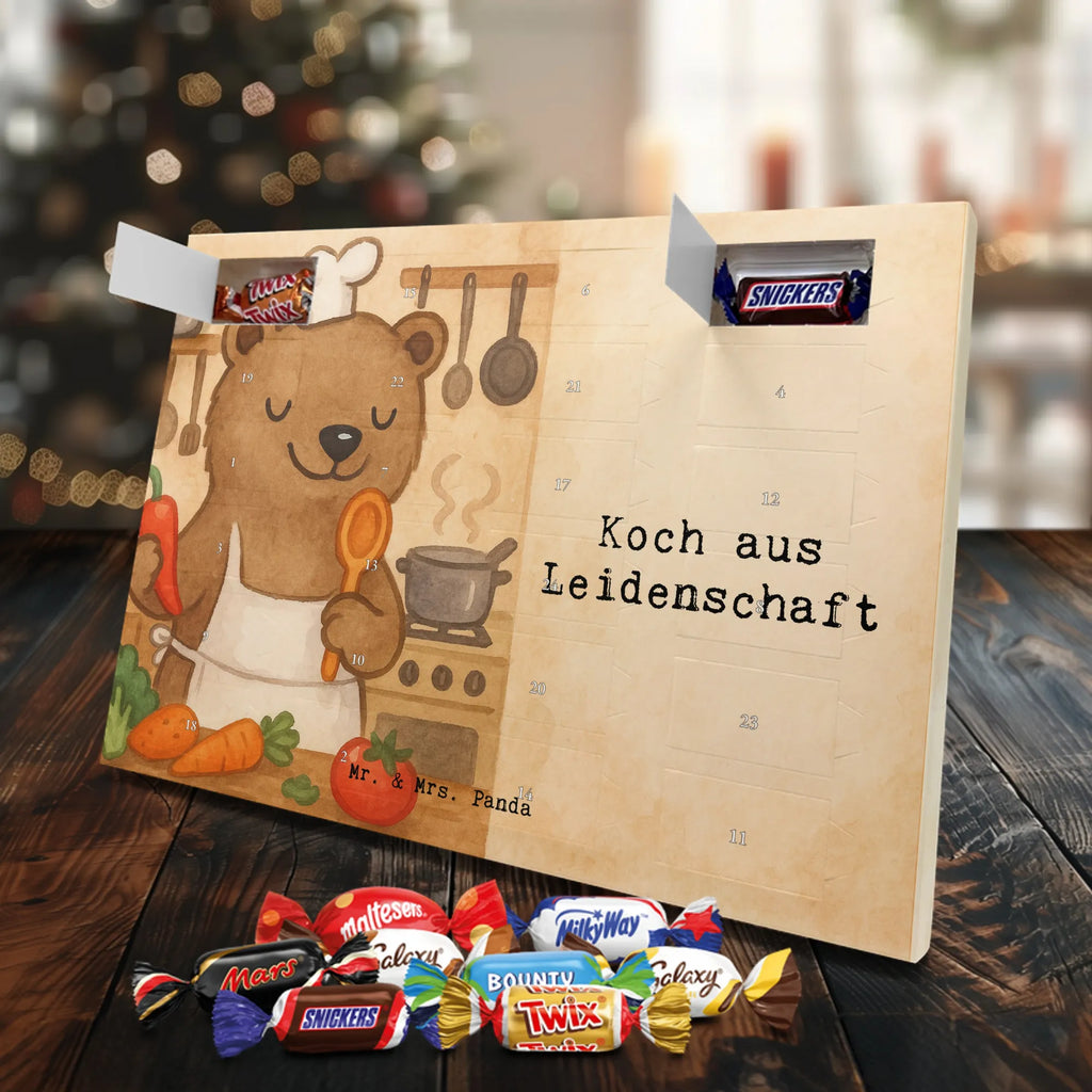 Chocolate advent calendar Cook Passion Design gift, promotion, anniversary, retirement, sayings, job start, gift idea, best, farewell gift, profession, passing exam