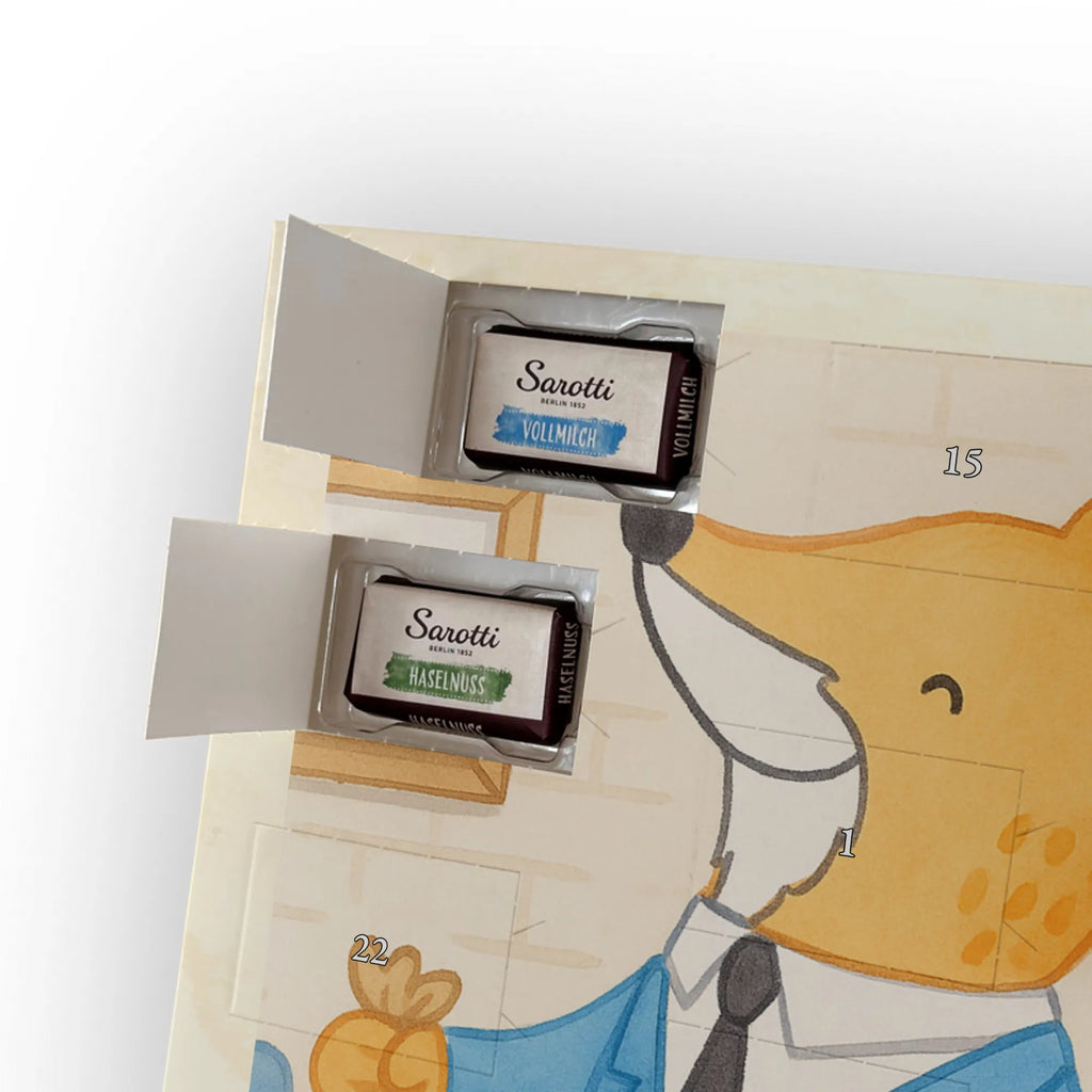 Chocolate advent calendar Tax Advisor passion Design gift, promotion, anniversary, retirement, sayings, job start, gift idea, best, farewell gift, profession, passing exam