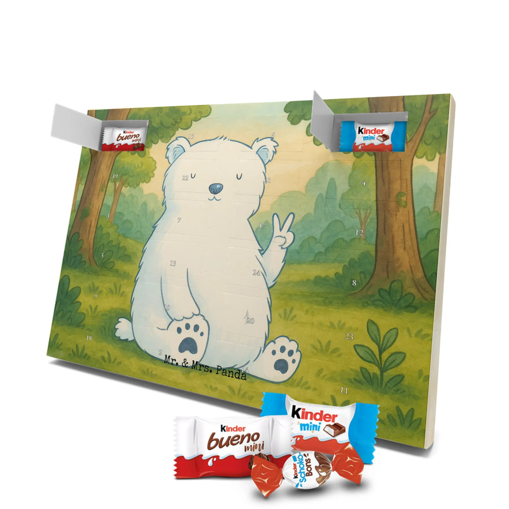 Chocolate advent calendar Icebear Lazy Design teddy bear, cuddly toy, office job, lazy, North Pole, work, relaxing, workplace, Polar bear