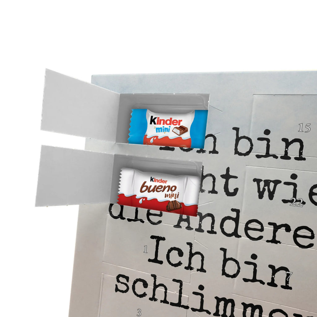 Chocolate advent calendar unicorn Heart Design different, heart, girlfriend present, girlfriend gift, bad girl, evil