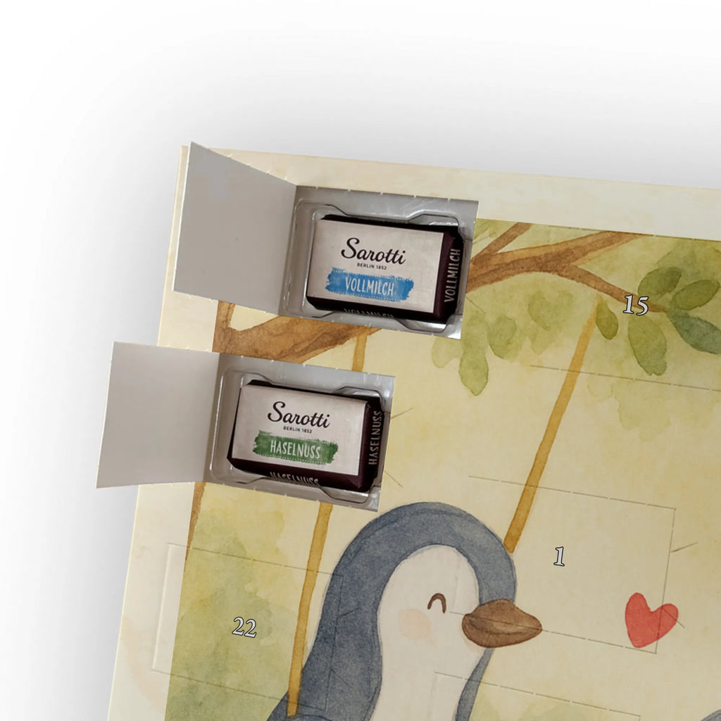 Chocolate advent calendar penguin Best godmother in the world Design thank you, birthday, gift idea, birthday present, gift tip, make you happy, giving, for, gift, niece, nephew, godfather aunt, Godmother, baptism, little thing, favorite aunt, christening partner