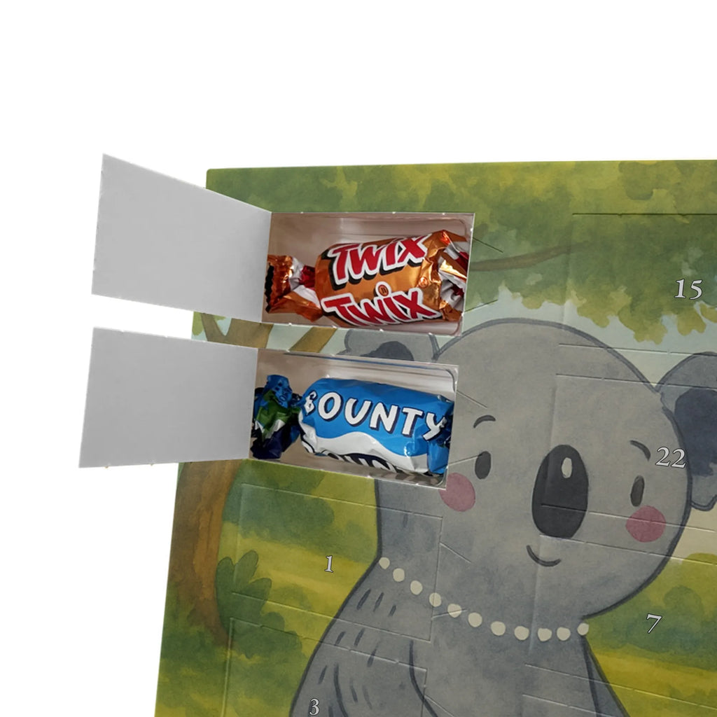 Chocolate advent calendar Koala Family Design Father's Day, Mother's Day, siblings, family life, children
