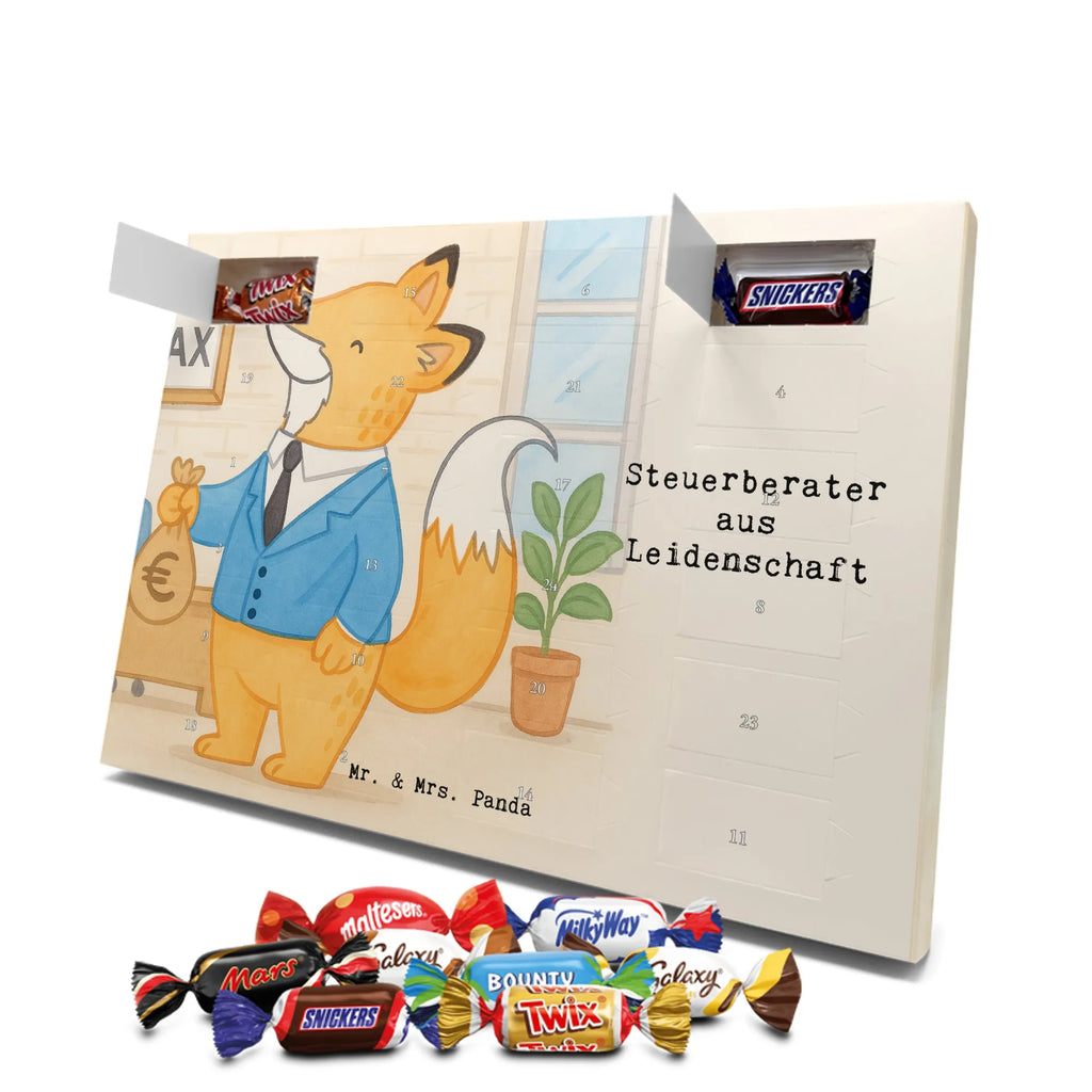 Chocolate advent calendar Tax Advisor passion Design gift, promotion, anniversary, retirement, sayings, job start, gift idea, best, farewell gift, profession, passing exam