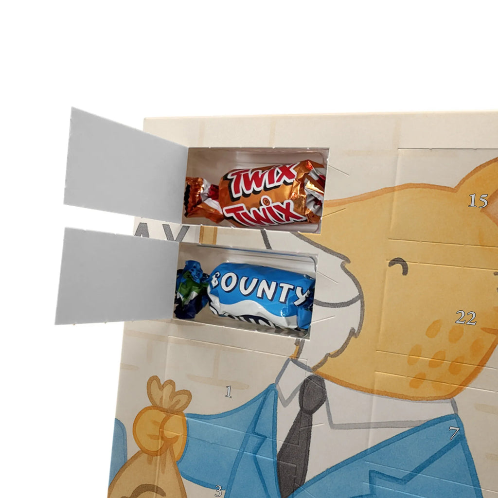 Chocolate advent calendar Tax Advisor passion Design gift, promotion, anniversary, retirement, sayings, job start, gift idea, best, farewell gift, profession, passing exam