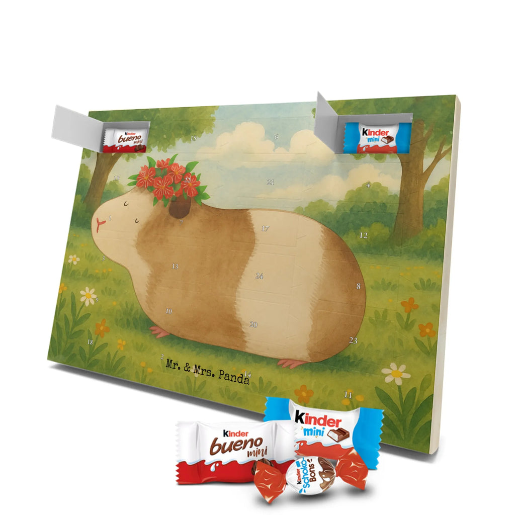 Chocolate advent calendar Guinea pig wisdom Design card, gift ideas, gifts, small animals, cute, cute animal motives, hand drawn, funny sayings, good mood, special gifts, animal lover, wonderland, saying, wisdom, reality, flower child, guinea pig, wonder