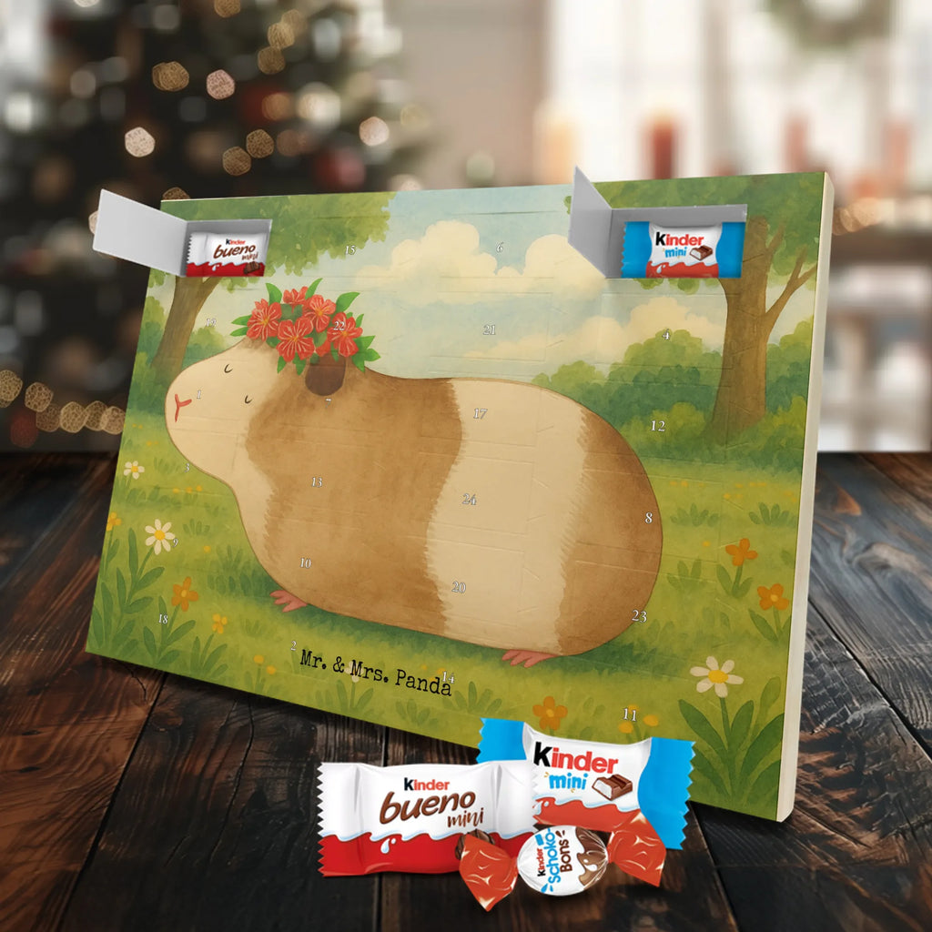 Chocolate advent calendar Guinea pig wisdom Design card, gift ideas, gifts, small animals, cute, cute animal motives, hand drawn, funny sayings, good mood, special gifts, animal lover, wonderland, saying, wisdom, reality, flower child, guinea pig, wonder