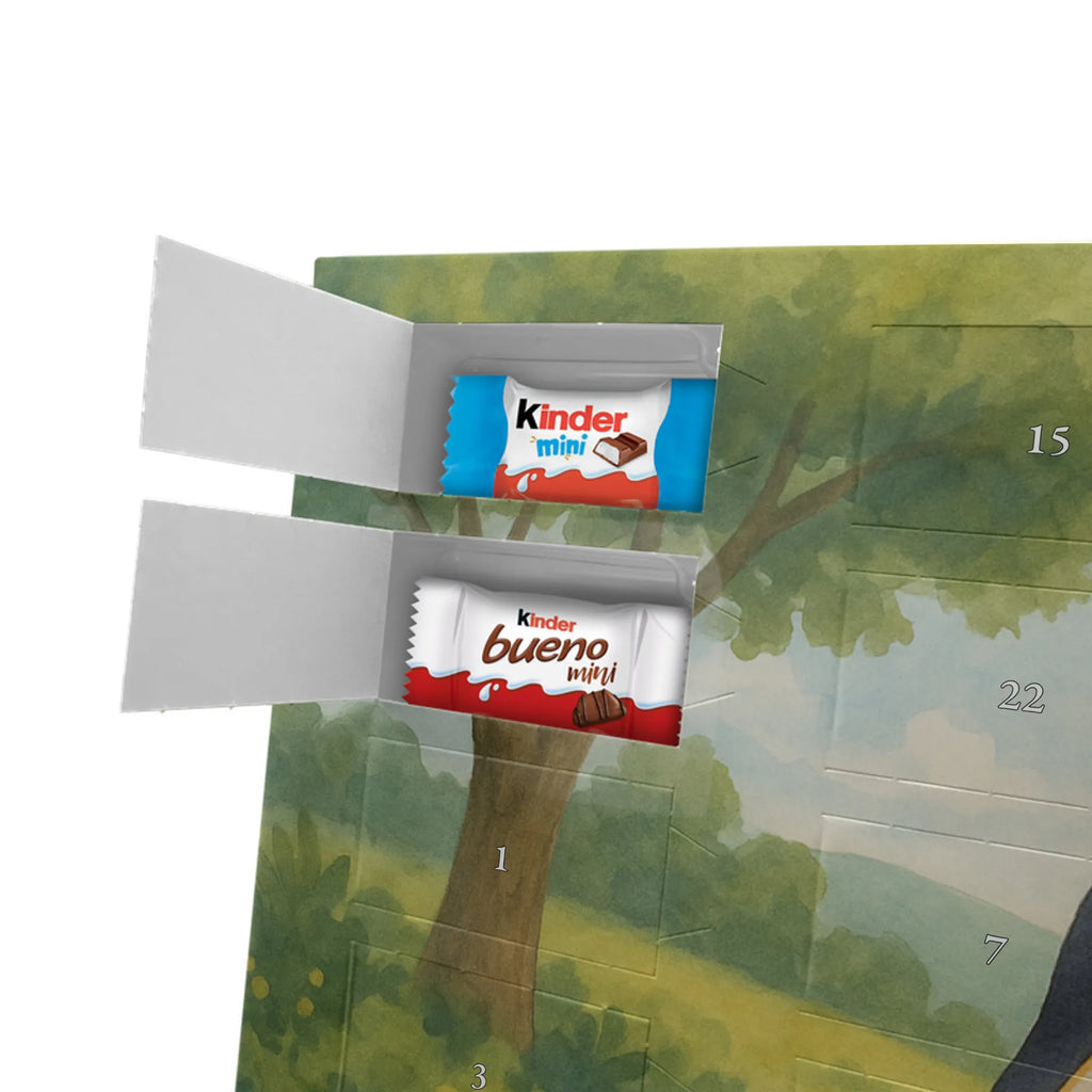 Chocolate advent calendar Penguin balloon Design North Pole, Penguins, gift idea, new life, new start, love of life, balloon, gift girlfriend, best friend, penguins