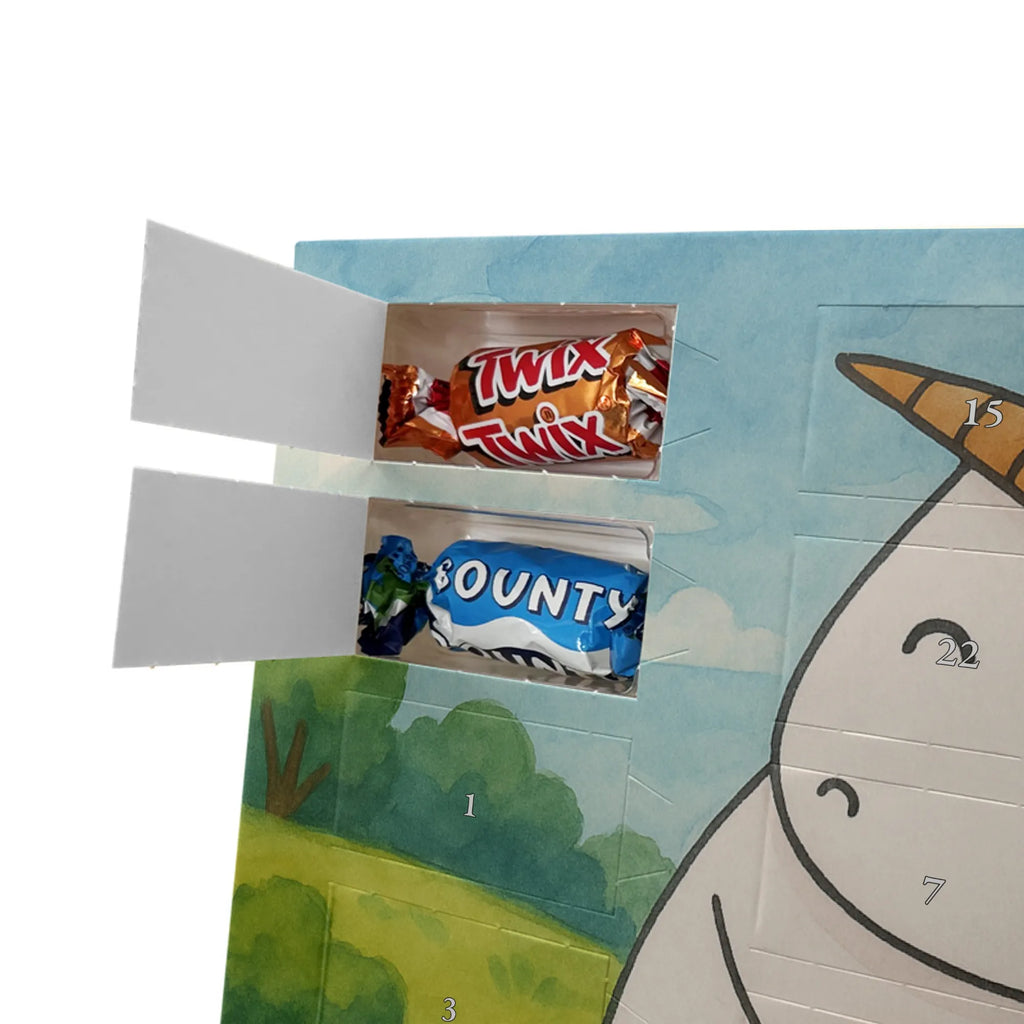 Chocolate advent calendar unicorn Heart Design different, heart, girlfriend present, girlfriend gift, bad girl, evil