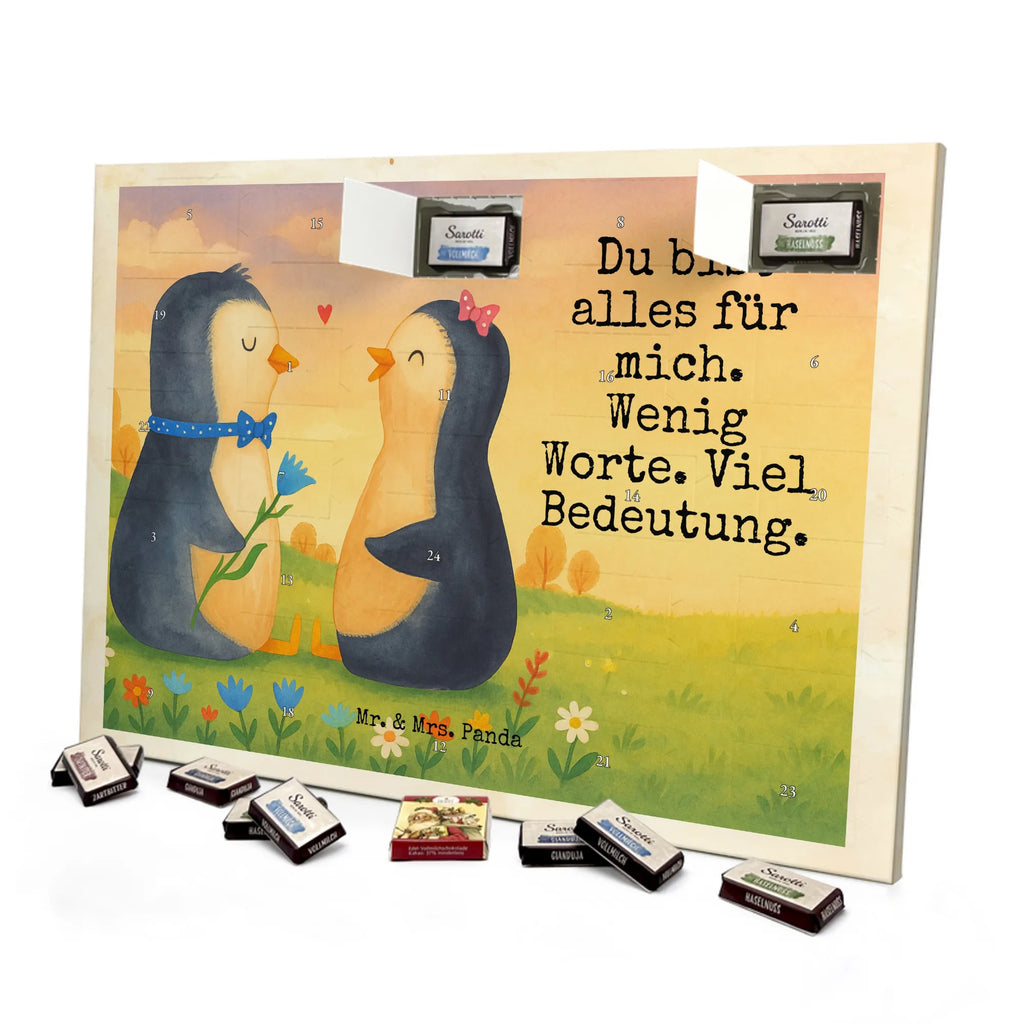 Chocolate advent calendar Penguin pair Design North Pole, Penguins, wedding gift, great love, wedding day, penguins, wedding, love gift, anniversary, lovers, proof of love, dream couple
