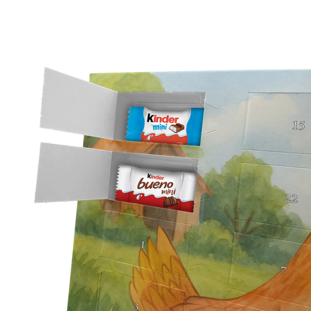 Chocolate advent calendar Chicken Proud Design farm, farm animals, animals, birth, pregnancy, cock, hen, yard, saying, magic, eggs, country life, chicken