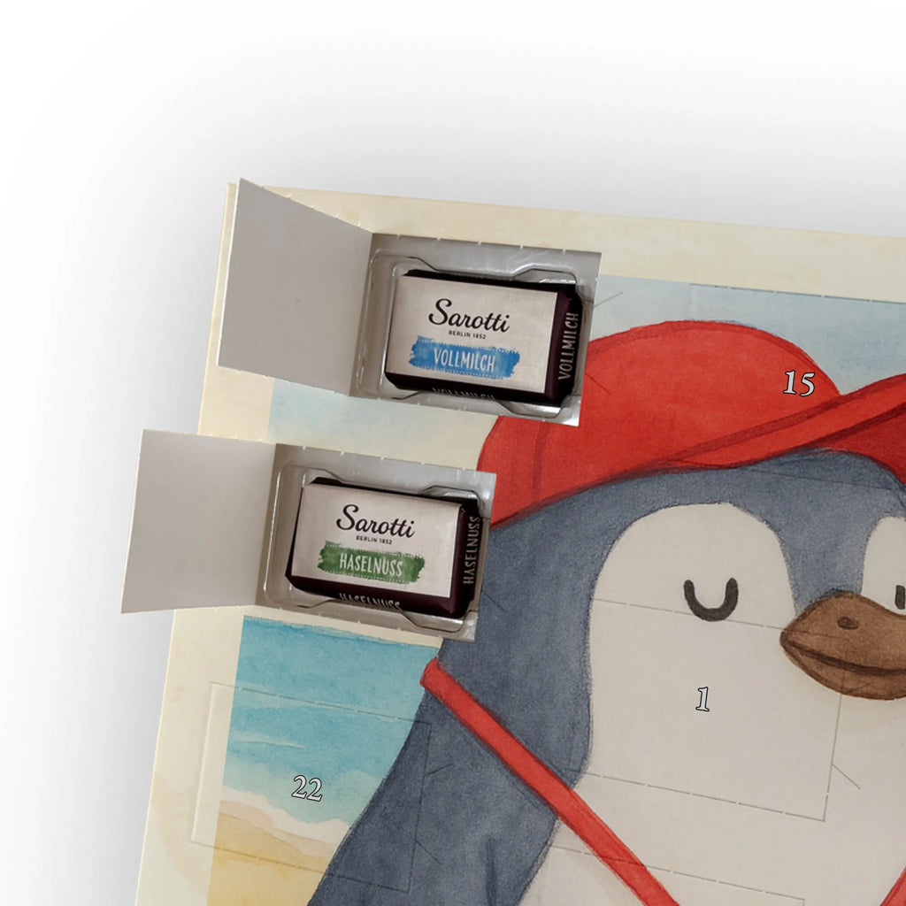 Chocolate advent calendar Lifeguard Passion Design gift, promotion, anniversary, retirement, sayings, job start, gift idea, best, farewell gift, profession, passing exam