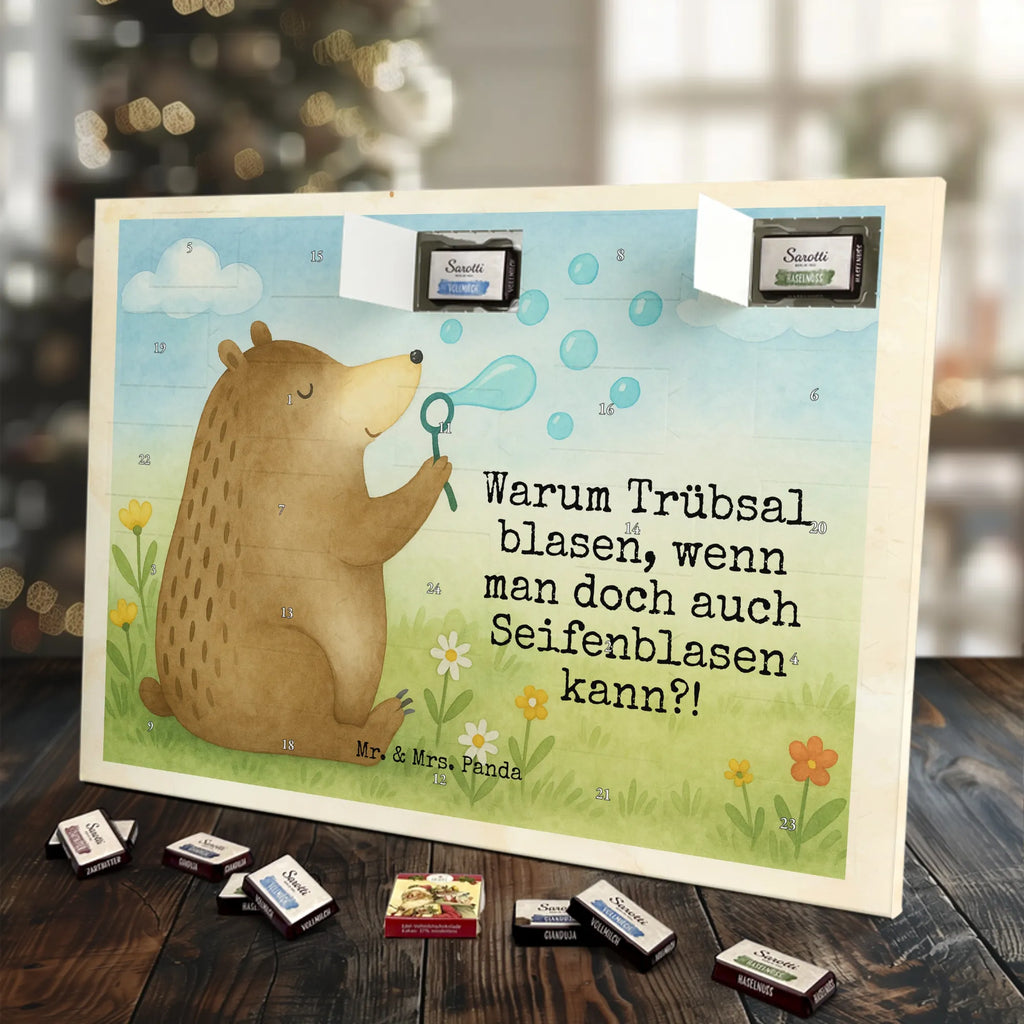 Chocolate advent calendar bear soap bubbles Design teddy bear, cuddly toy, Soap Bubbles Bear Funny Being Happy Sad Happy