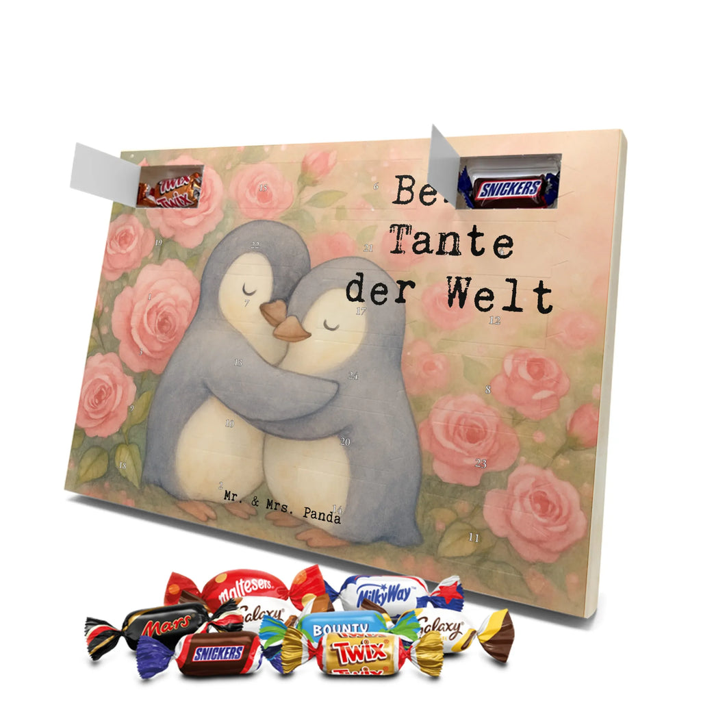 Chocolate advent calendar penguin best aunt in the world Design thank you, birthday, gift idea, birthday present, gift tip, make you happy, giving, for, gift, godmother, Aunt, nephew, godfather aunt, little thing, favorite aunt, niece, baptism, christening partner