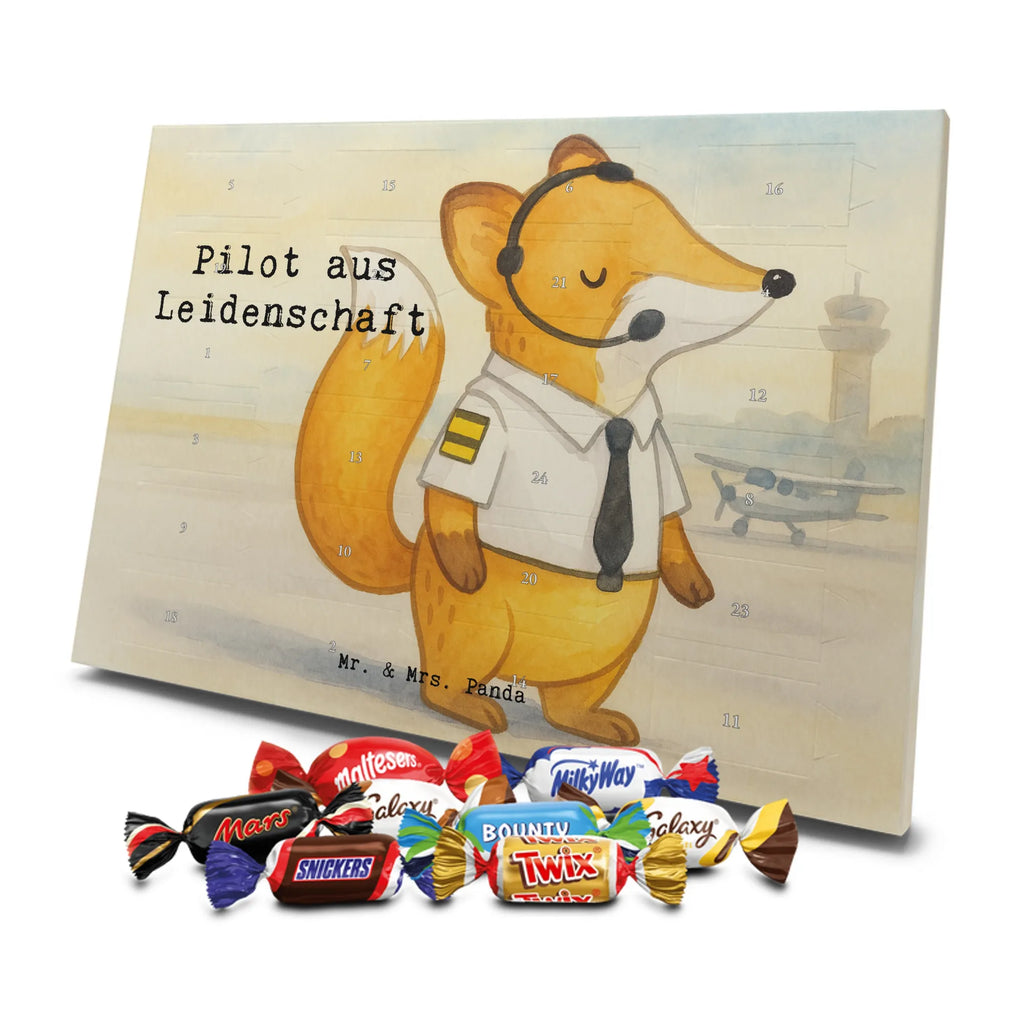 Chocolate advent calendar Pilot Passion Design gift, promotion, anniversary, retirement, sayings, job start, gift idea, best, farewell gift, profession, passing exam