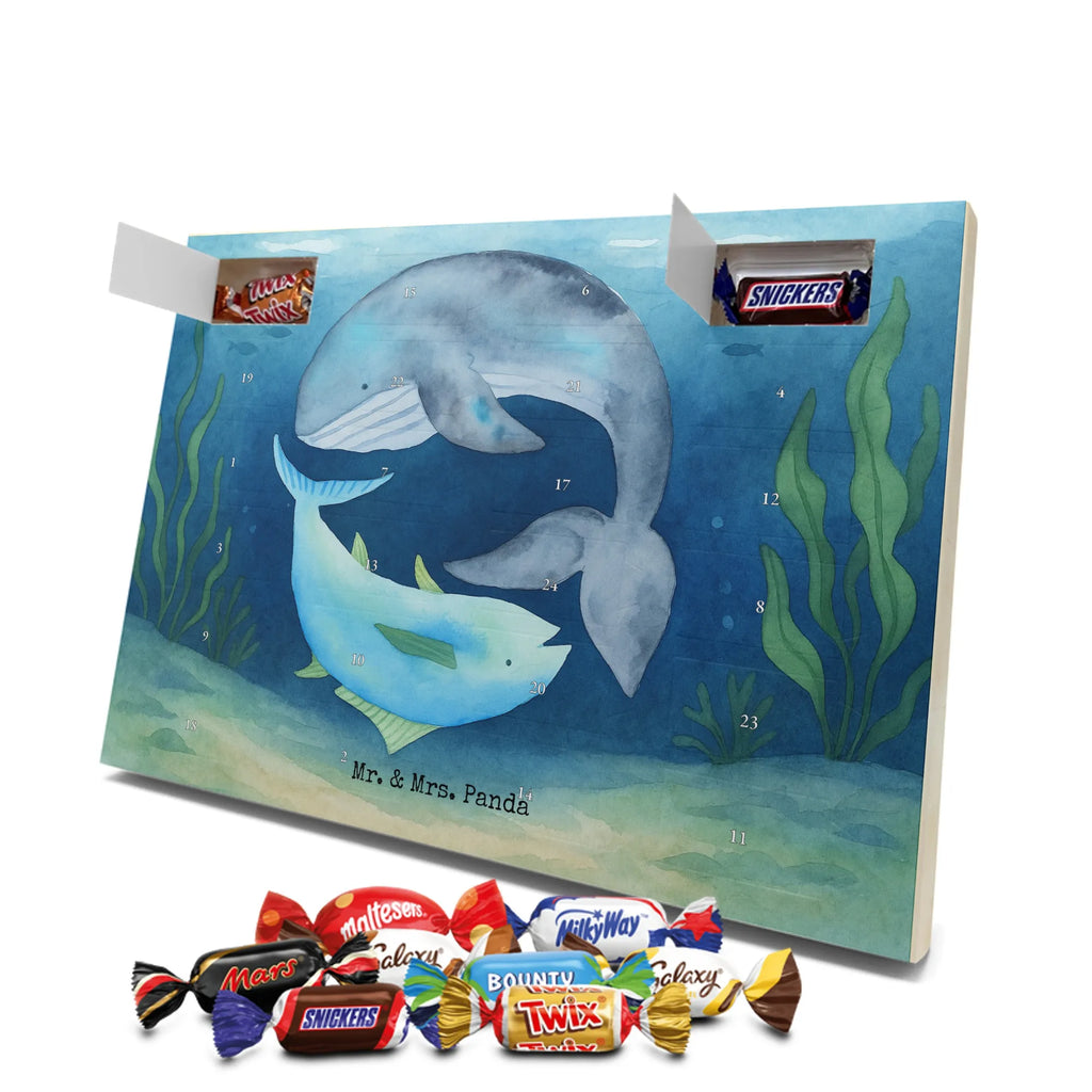 Chocolate advent calendar whale tuna Design card, gift ideas, gifts, small animals, cute, cute animal motives, hand drawn, funny sayings, good mood, special gifts, animal lover, tuna, word joke funny, choice, joke, saying funny, flat joke, whale, flat joke gift, saying of the day