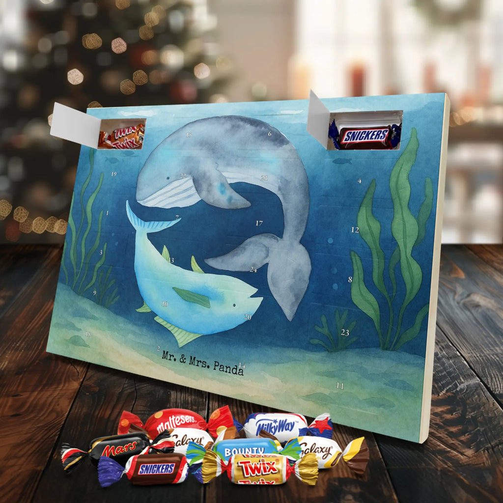 Chocolate advent calendar whale tuna Design card, gift ideas, gifts, small animals, cute, cute animal motives, hand drawn, funny sayings, good mood, special gifts, animal lover, tuna, word joke funny, choice, joke, saying funny, flat joke, whale, flat joke gift, saying of the day