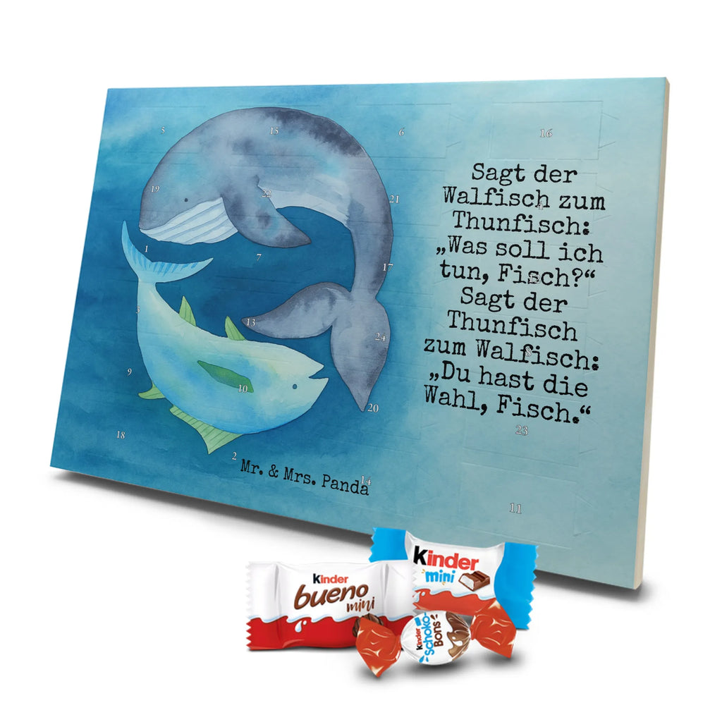 Chocolate advent calendar whale tuna Design card, gift ideas, gifts, small animals, cute, cute animal motives, hand drawn, funny sayings, good mood, special gifts, animal lover, tuna, word joke funny, choice, joke, saying funny, flat joke, whale, flat joke gift, saying of the day