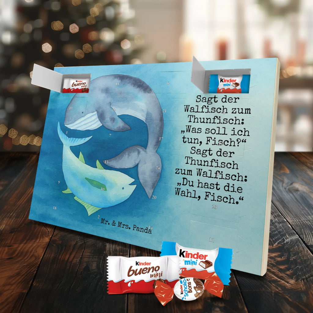 Chocolate advent calendar whale tuna Design card, gift ideas, gifts, small animals, cute, cute animal motives, hand drawn, funny sayings, good mood, special gifts, animal lover, tuna, word joke funny, choice, joke, saying funny, flat joke, whale, flat joke gift, saying of the day