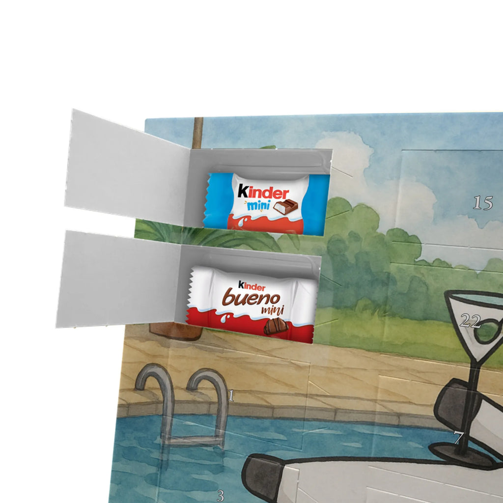 Chocolate advent calendar unicorn cocktail Design girlfriend present, girlfriend gift, birthday, fun, champagne, celebrating