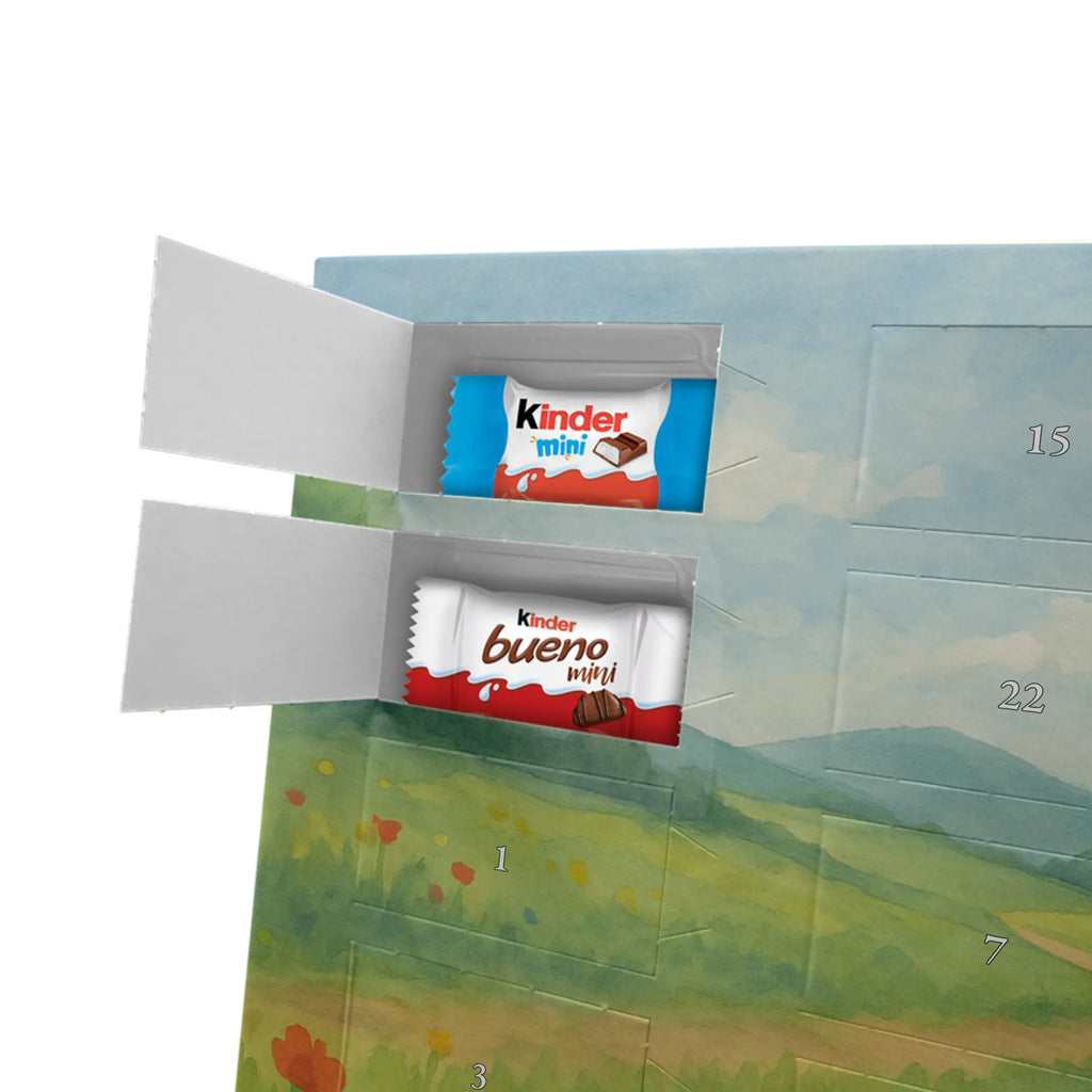 Chocolate advent calendar Penguin Flower Design North Pole, Penguins, penguins, goals in life, gift idea, love of life, lovesickness, wishes, universe, wreath of flowers, goals