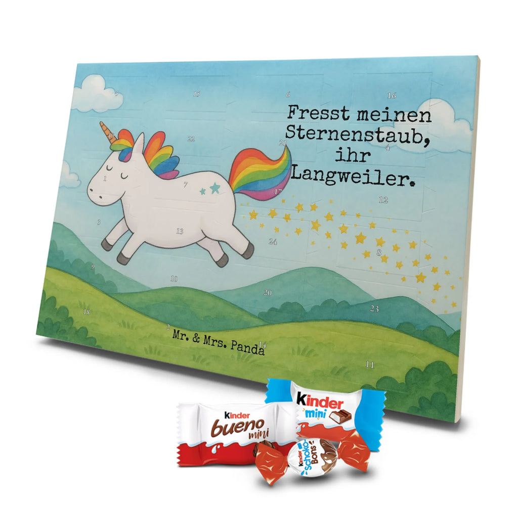 Chocolate advent calendar unicorn happy Design joy, cheerful, joy of life, fun