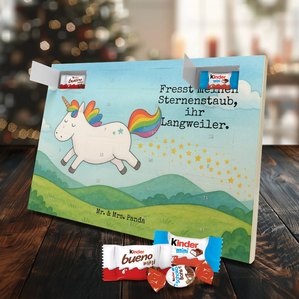 Chocolate advent calendar unicorn happy Design joy, cheerful, joy of life, fun