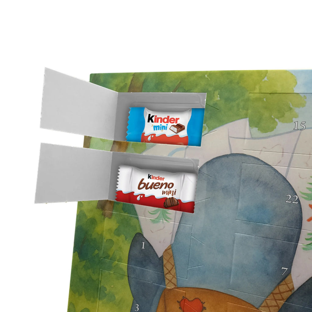 Chocolate advent calendar Penguin & Mouse Hiker Design North Pole, Penguins, adventurer, hiking, adventure, penguins, road trip, excursion