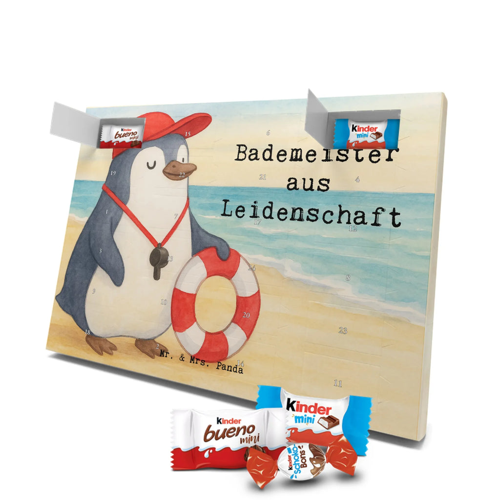 Chocolate advent calendar Lifeguard Passion Design gift, promotion, anniversary, retirement, sayings, job start, gift idea, best, farewell gift, profession, passing exam