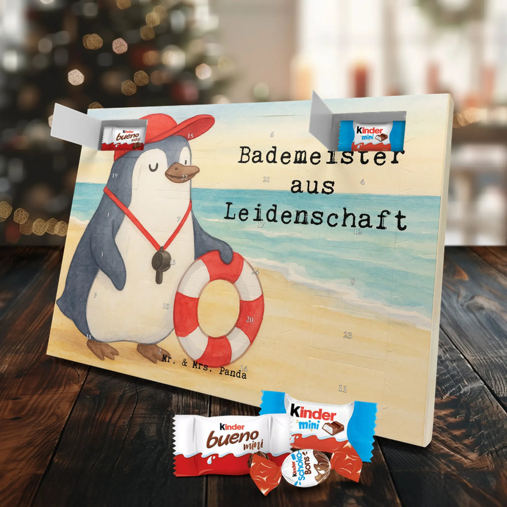 Chocolate advent calendar Lifeguard Passion Design gift, promotion, anniversary, retirement, sayings, job start, gift idea, best, farewell gift, profession, passing exam