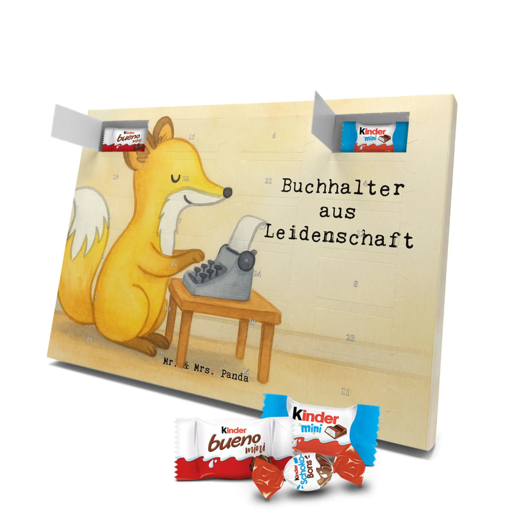 Chocolate advent calendar Accountant Passion Design gift, promotion, anniversary, retirement, sayings, job start, gift idea, best, farewell gift, profession, passing exam