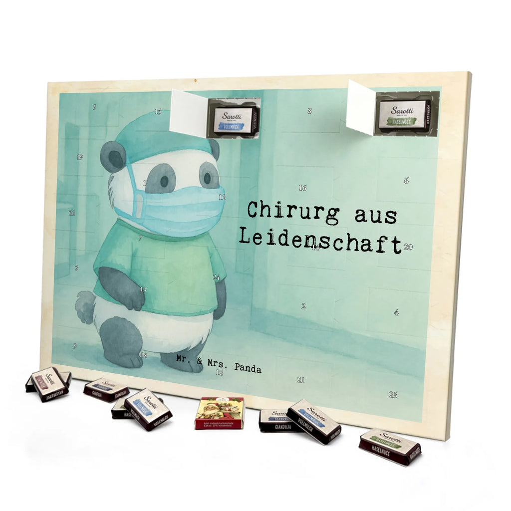 Chocolate advent calendar surgeon Passion Design gift, promotion, anniversary, retirement, sayings, job start, gift idea, best, farewell gift, profession, passing exam