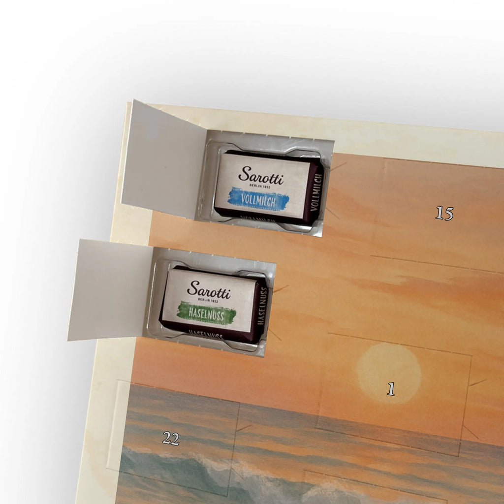 Chocolate advent calendar seal Laugh Design gift ideas, gifts, card, animal lover, special gifts, good mood, funny sayings, hand drawn, cute animal motives, cute, small animals, Baltic Sea, Seal, North Sea, Sea animal, Seals