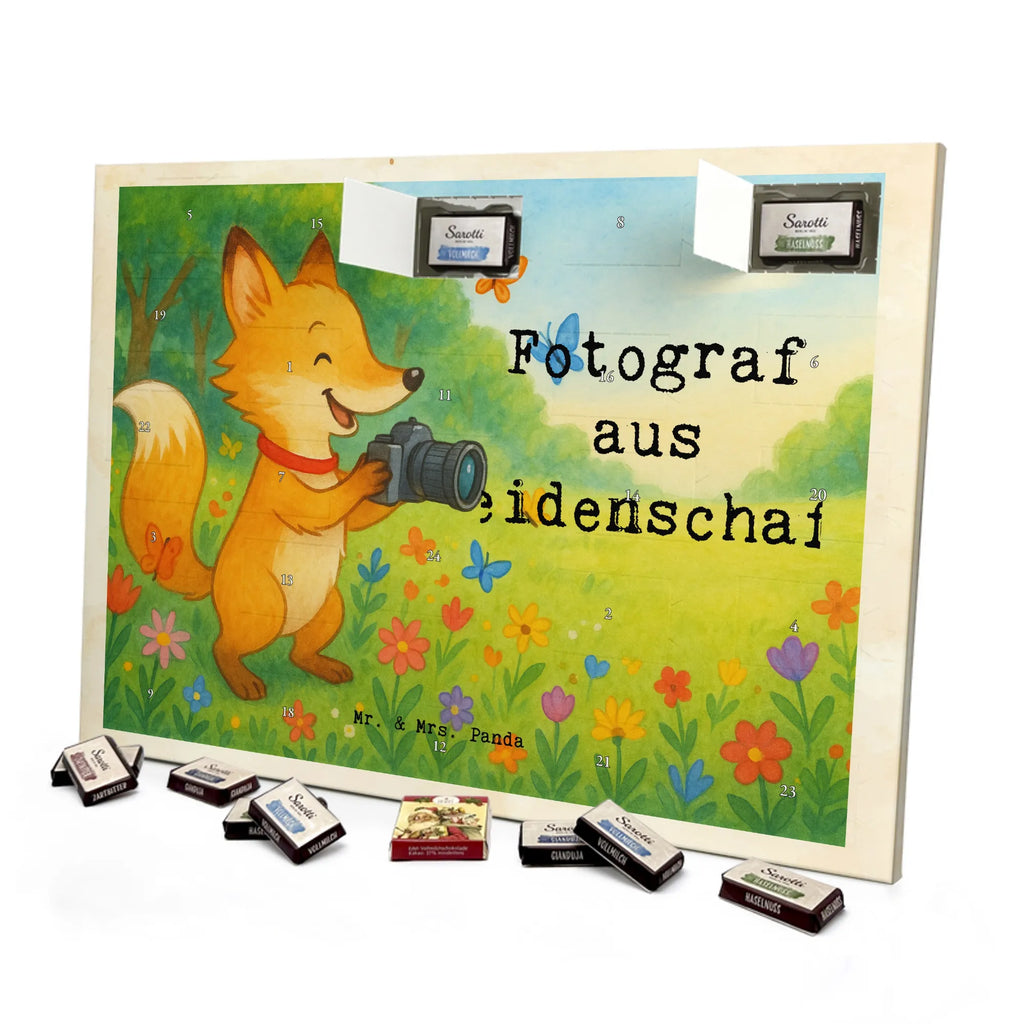 Chocolate advent calendar photographer passion Design gift, promotion, anniversary, retirement, sayings, job start, gift idea, best, farewell gift, profession, passing exam