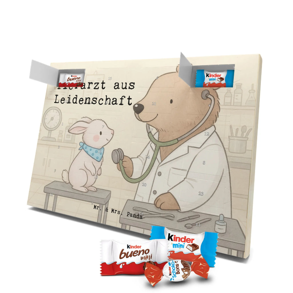 Chocolate advent calendar Veterinarian Passion Design gift, promotion, anniversary, retirement, sayings, job start, gift idea, best, farewell gift, profession, passing exam