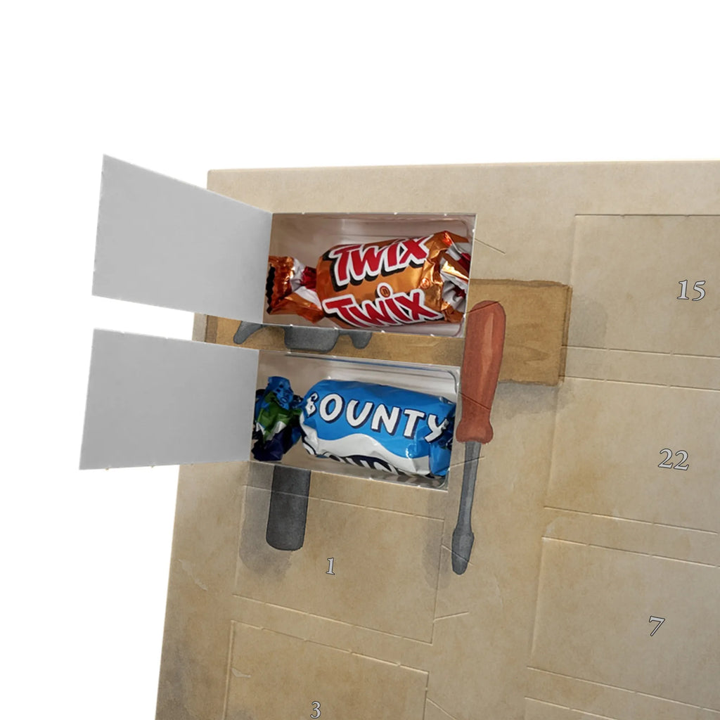 Chocolate advent calendar If Daddy can't fix it, we're screwed. Design Father's Day, Mother's Day, Father, Best Daddy in the World, Gift Daddy