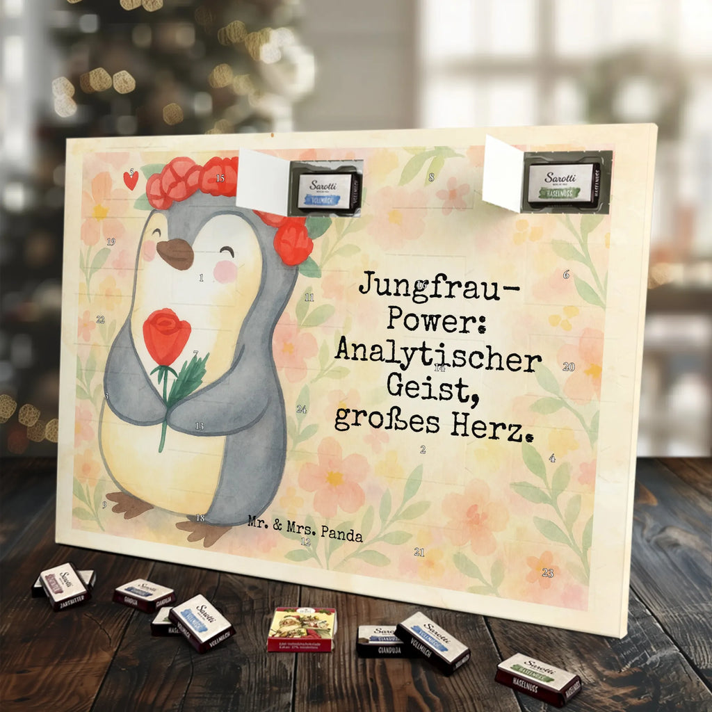 Chocolate advent calendar Virgin Astrology Design month of birth, constellations, birthdays, astrology, date of birth