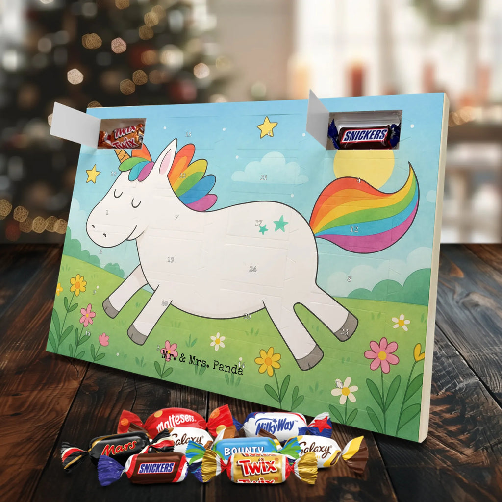 Chocolate advent calendar unicorn happy Design joy, cheerful, joy of life, fun
