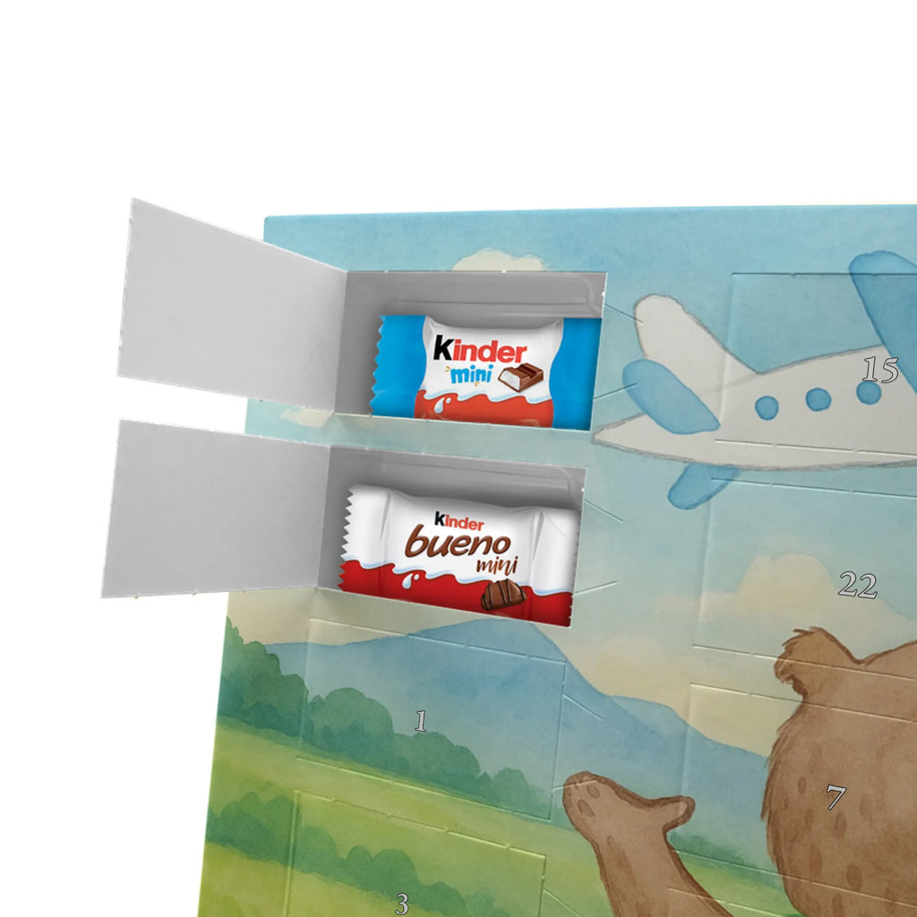 Chocolate advent calendar bear Airplane Design Loving, Two, Together, Marriage, Proposal of marriage, Love gift, gift for her, gift for him, anniversary gift, Valentine&#39;s Day Gift for Women Love Gift Anniversary Wedding Anniversary Party Favor Gift for Girlfriend Gift for Partner Boyfriend Gift Token of Love for Men for Husband