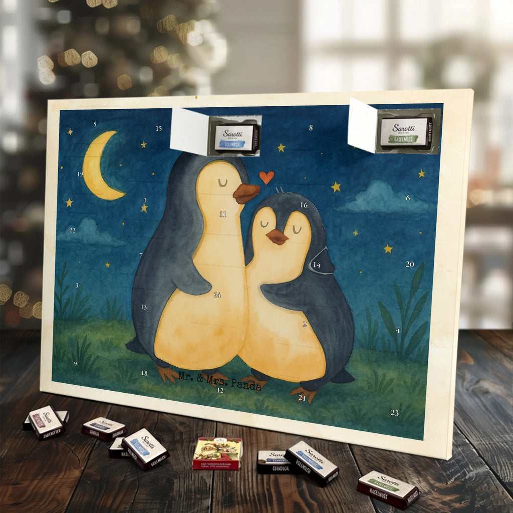 Chocolate advent calendar penguins Fall asleep Design Loving, Two, Together, Marriage, Proposal of marriage, Love gift, gift for her, gift for him, anniversary gift, Valentine&#39;s Day Gift for Women Love Gift Anniversary Wedding Anniversary Party Favor Gift for Girlfriend Gift for Partner Boyfriend Gift Token of Love for Men for Husband