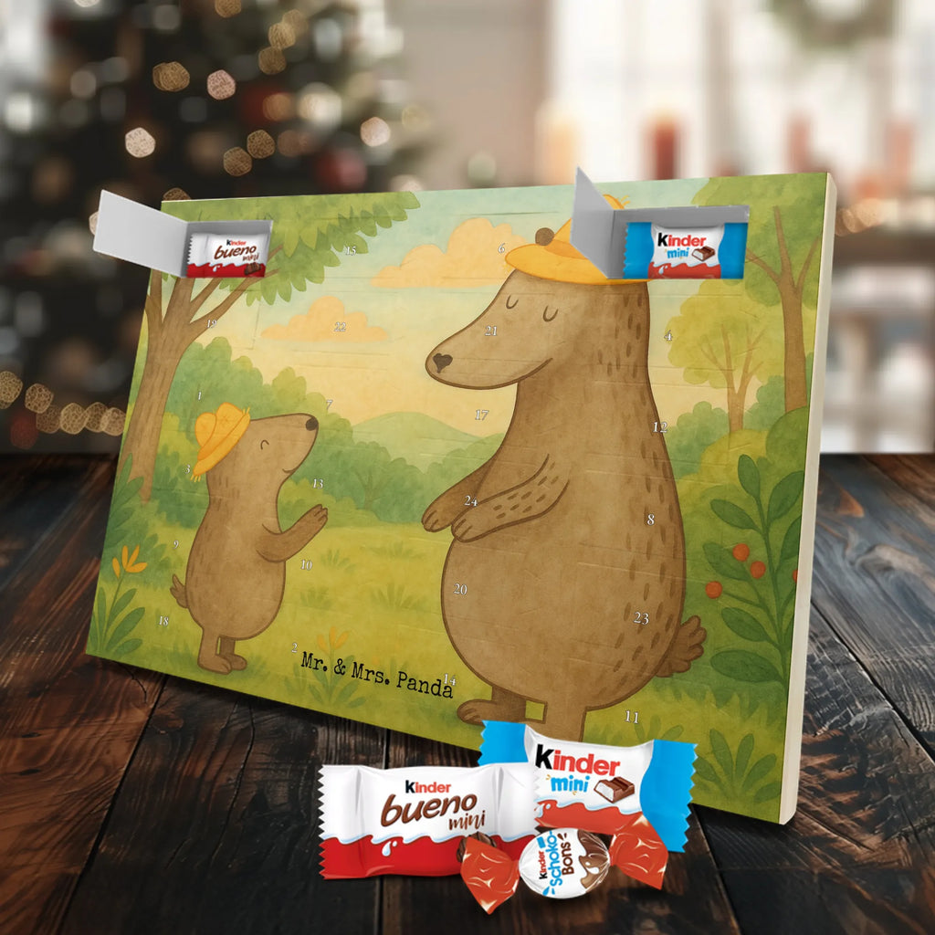Chocolate advent calendar Bears with hats Design Father's Day, Mother's Day, father, role model, son, sons, children, favourite person, father-son, child, father's day