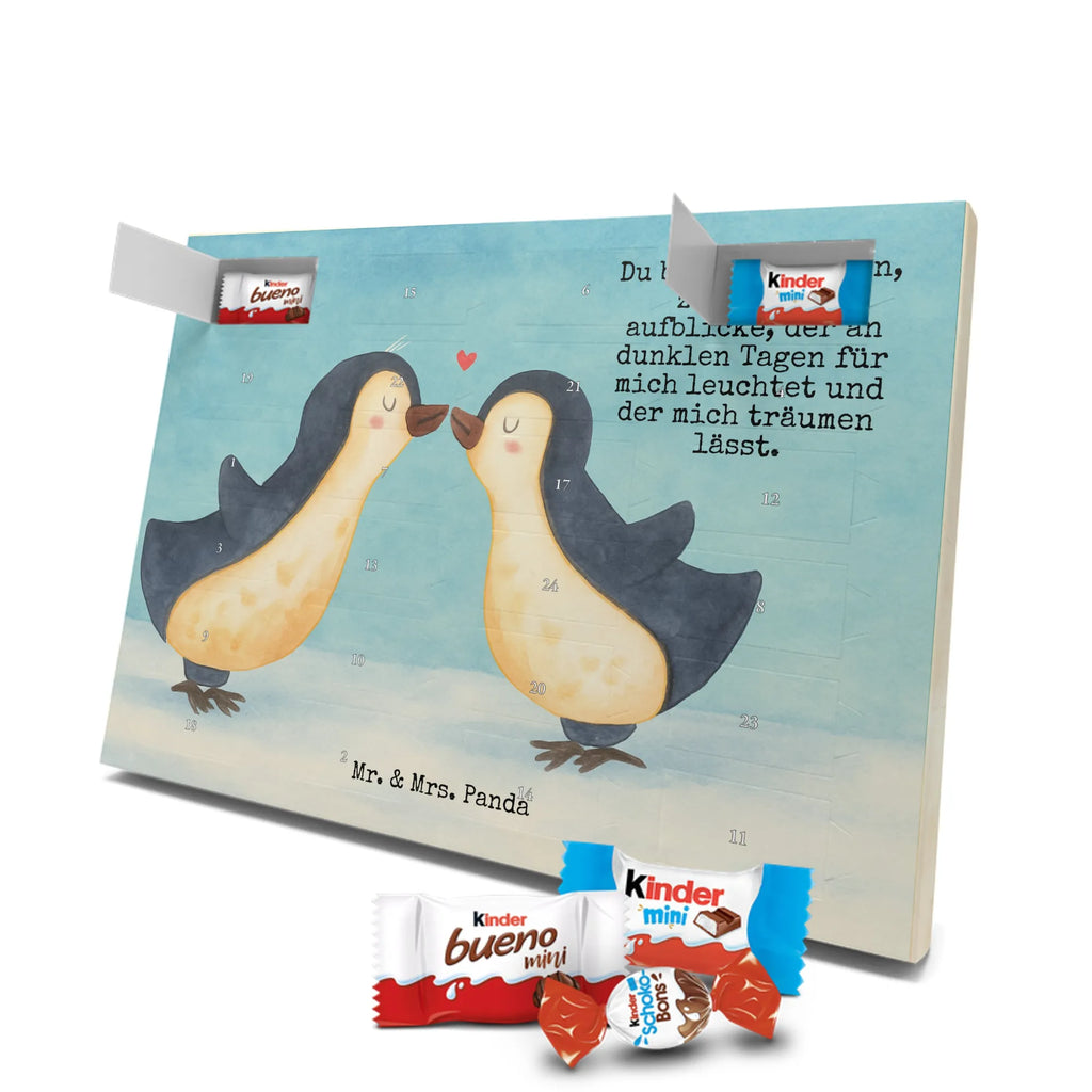 Chocolate advent calendar Penguins in love Design Loving, Two, Together, Marriage, Proposal of marriage, Love gift, gift for her, gift for him, anniversary gift, fiancée, love saying, gift friend, wedding anniversary, proof of love, anniversary, penguins, guest gift, wedding, gift girlfriend, couple. love couple, fiancé, gift anniversary, pair, gift idea, penguin love, pair of penguins