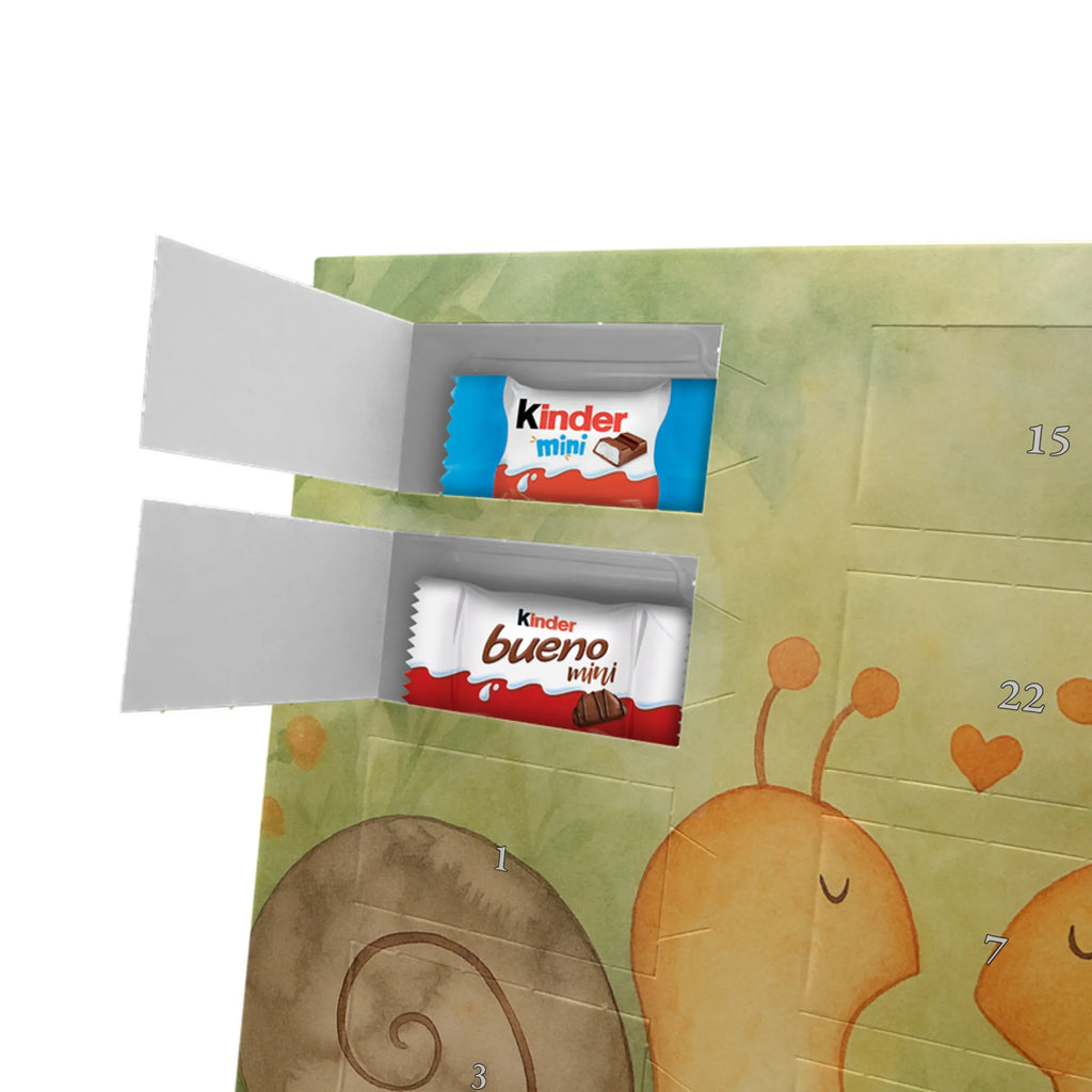Chocolate advent calendar Snails in love Design Loving, Two, Together, Marriage, Proposal of marriage, Love gift, gift for her, gift for him, anniversary gift