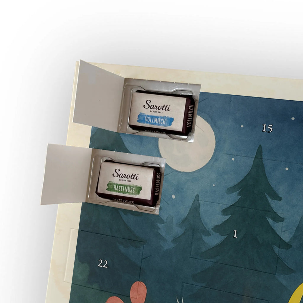 Chocolate advent calendar Penguin campfire Design North Pole, Penguins, campfire, everyday office life, penguins, mouse, life motto, new start, work, life motivation, fire